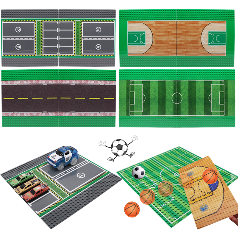 Science Olympiad - 2PCS Classic City Road BasePlates Mini