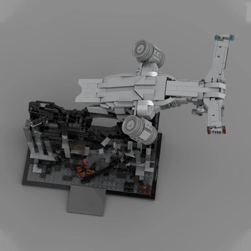 814pcs MOC Science Fiction Mov - Science Hunter recensie en prijs