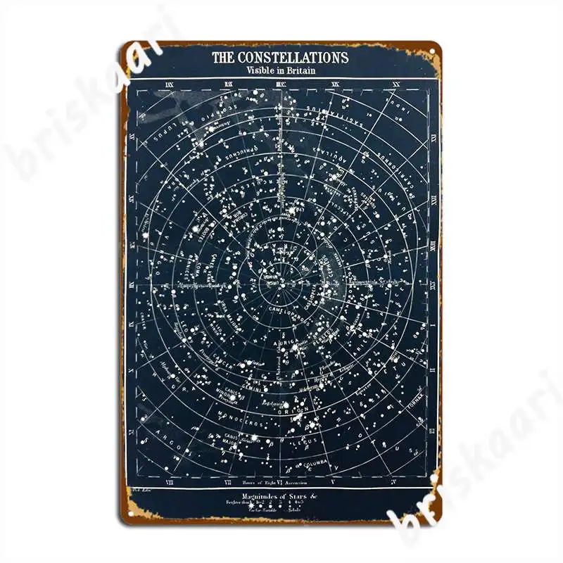 Vintage Star Constellations Ma - Star Map Poster recensie en prijs
