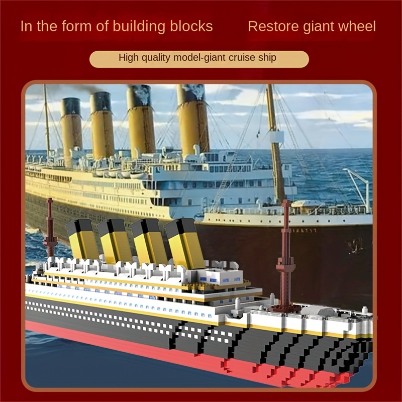 Titanic building block assembl - Science Olympiad recensie en prijs