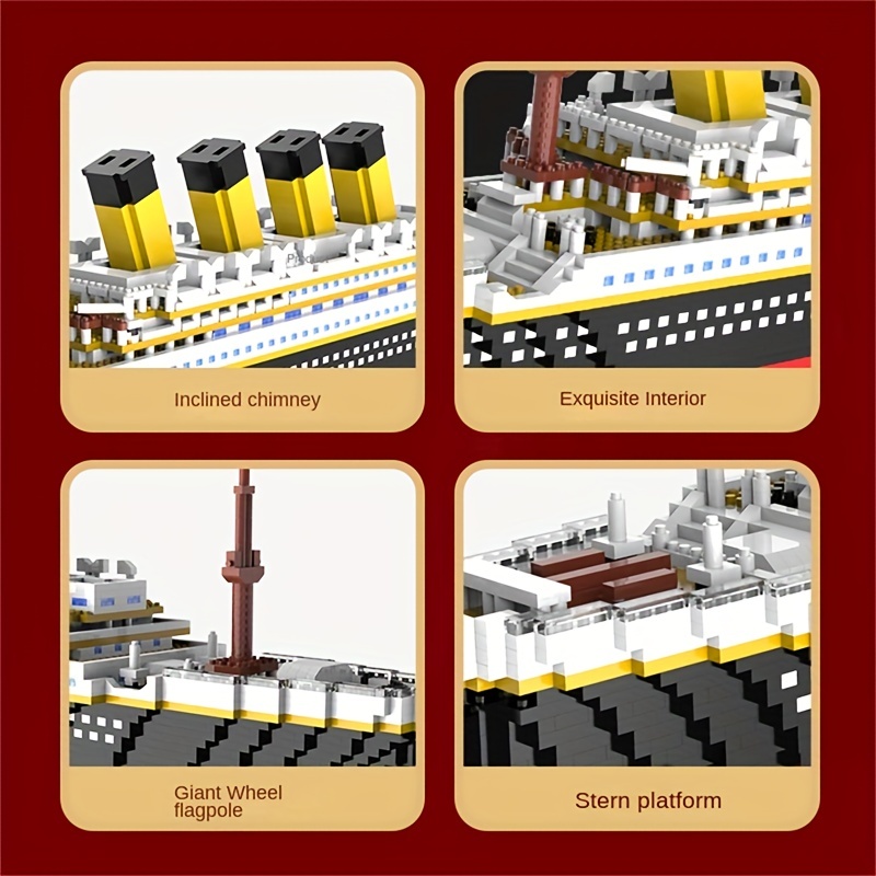 Titanic building block assembl - Science Olympiad recensie en prijs