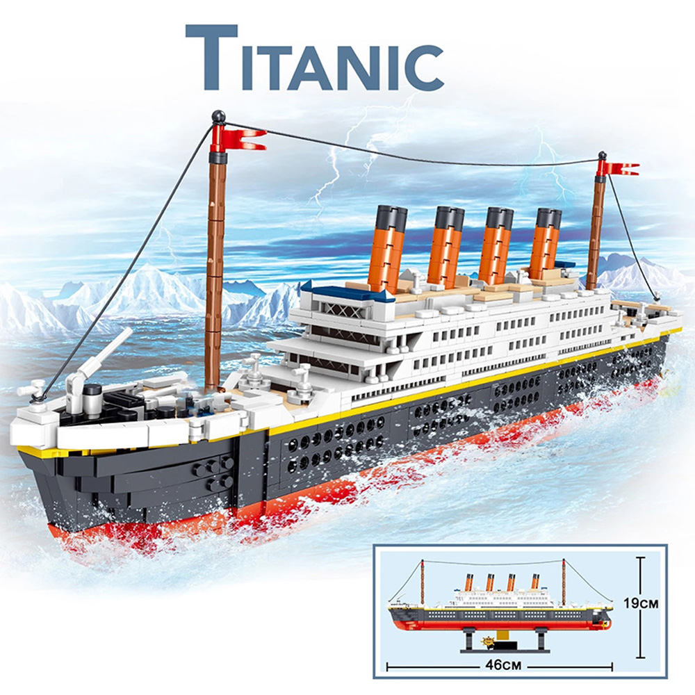 KNEW BUILT Titanic Cruise Ship - Science Olympiad recensie en prijs