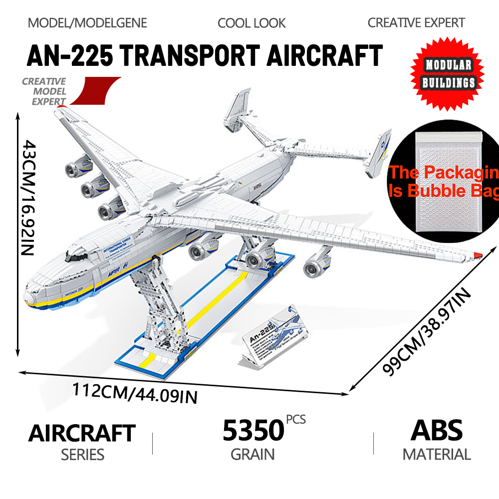 AN-225 Large Transport Aircraf - Science Olympiad recensie en prijs