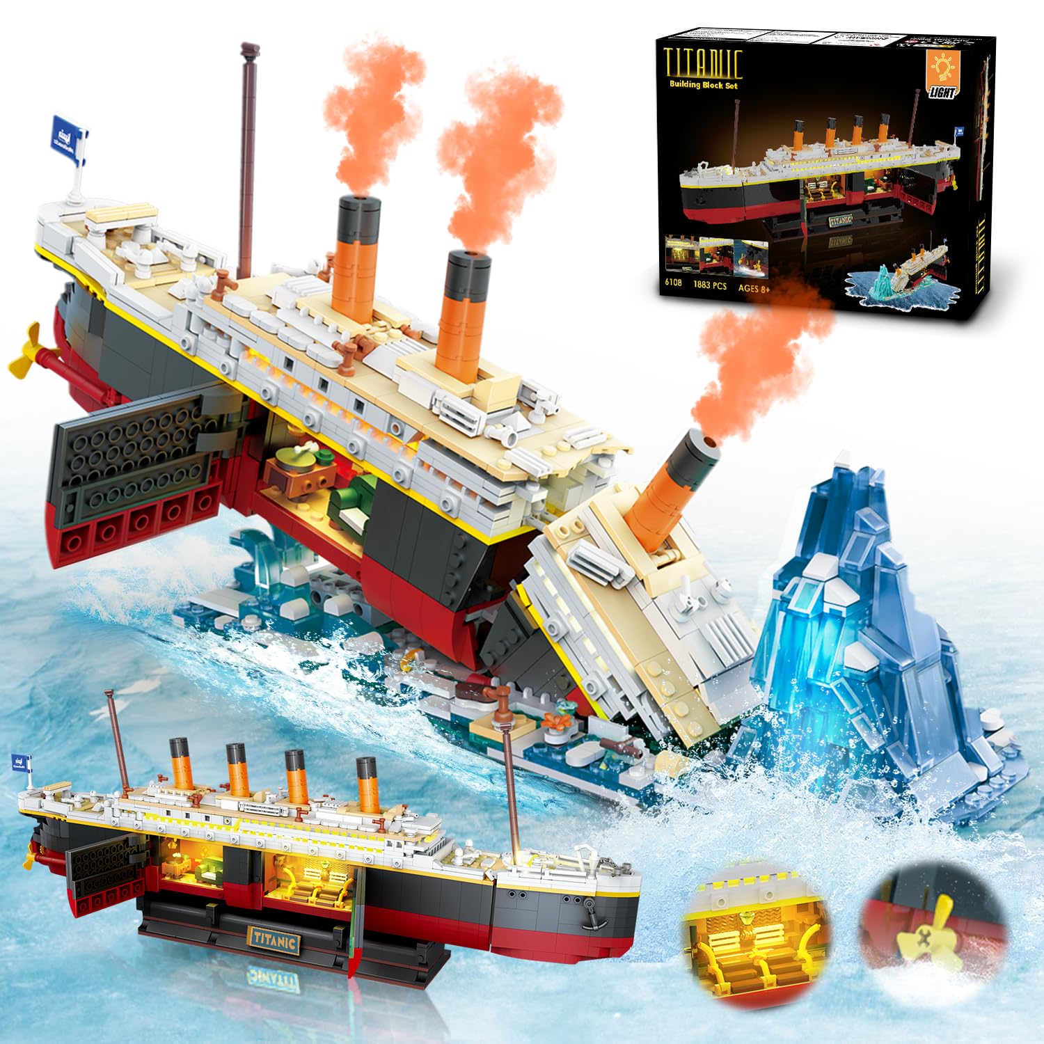 Titanic Building Set with LED- - Science Olympiad recensie en prijs