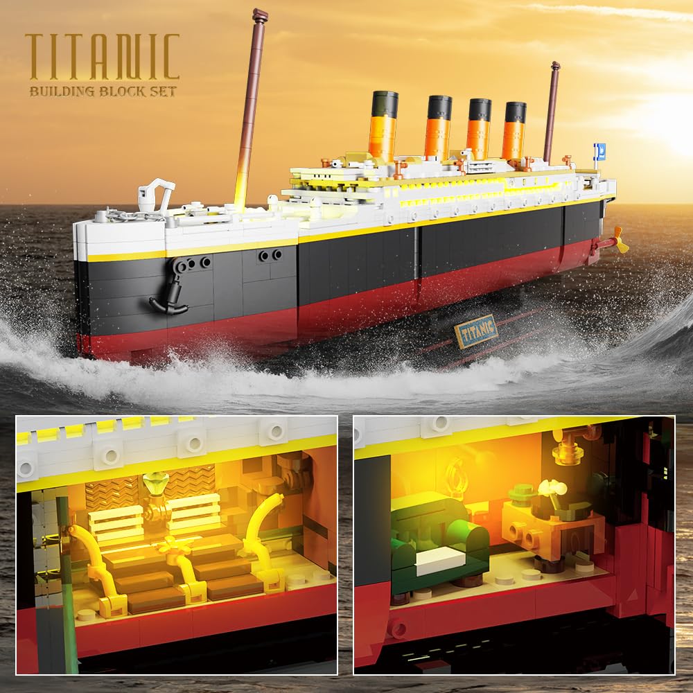Titanic Building Set with LED- - Science Olympiad recensie en prijs