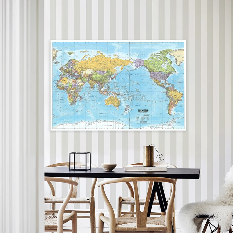 World Map 2012 Fabric Large Po - Star Map Poster recensie en prijs