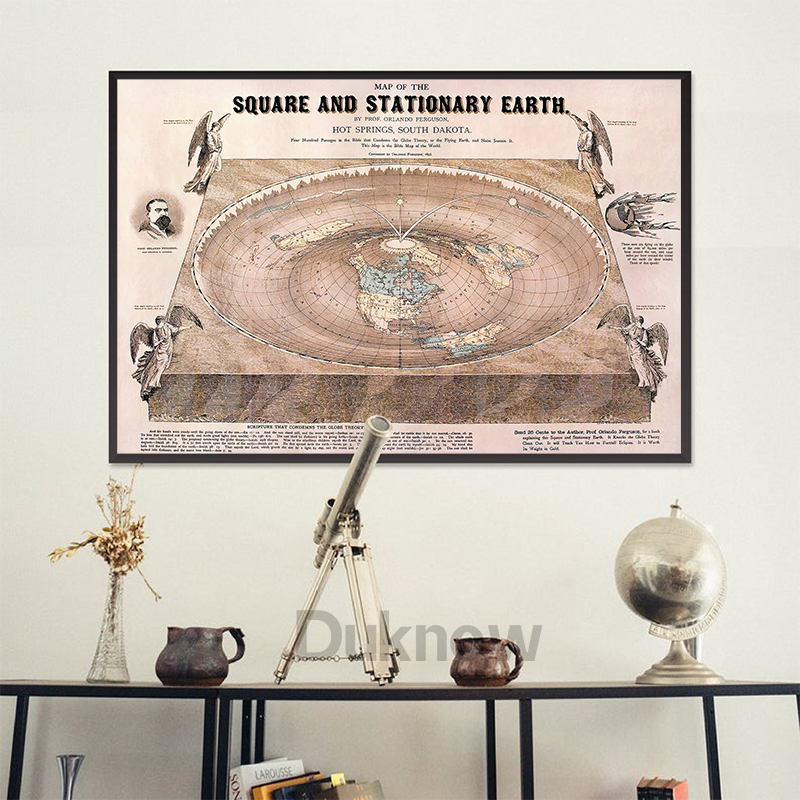 New Standard World Map Print F - Star Map Poster recensie en prijs
