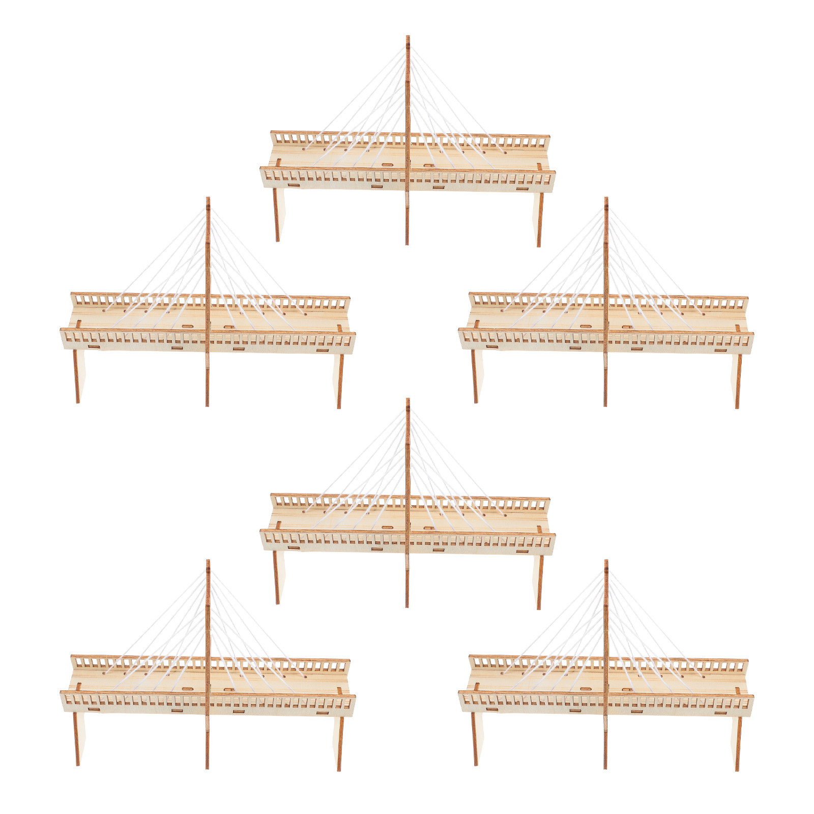 6Sets Stem Cable-Stayed Bridge - Science Project Physics recensie en prijs
