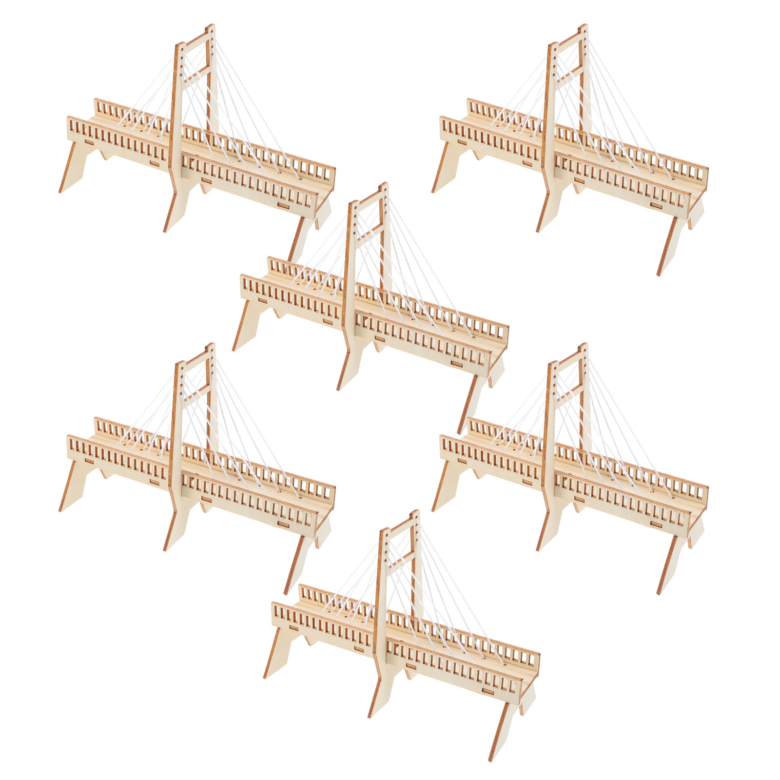 6Sets Handmade Cable-Stayed Br - Science Project Physics recensie en prijs