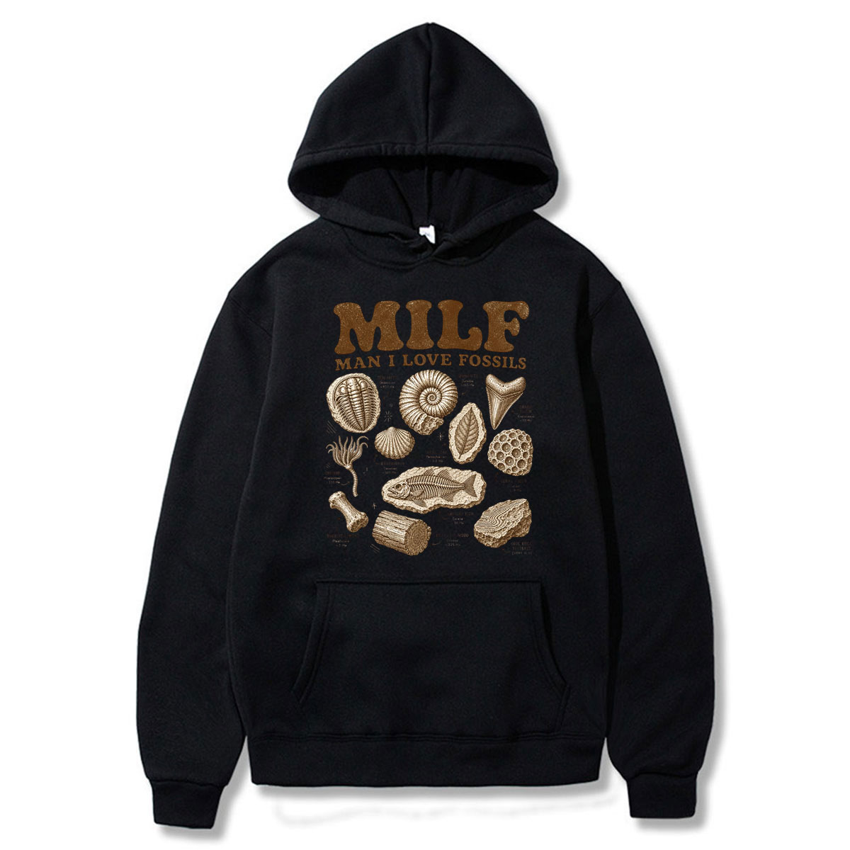Milf Man I Love Fossils Hoodie - Science Hunter recensie en prijs